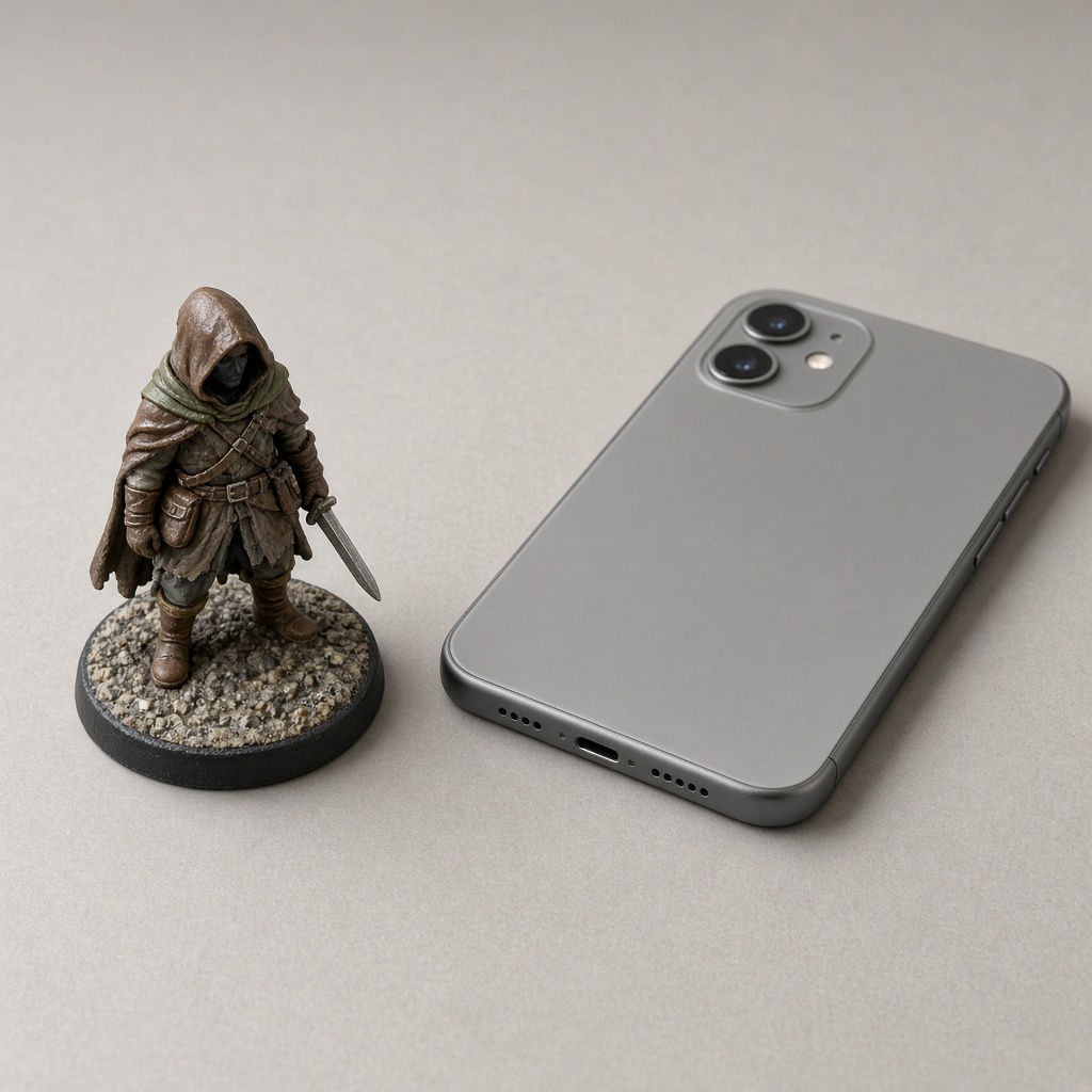 Beside a phone